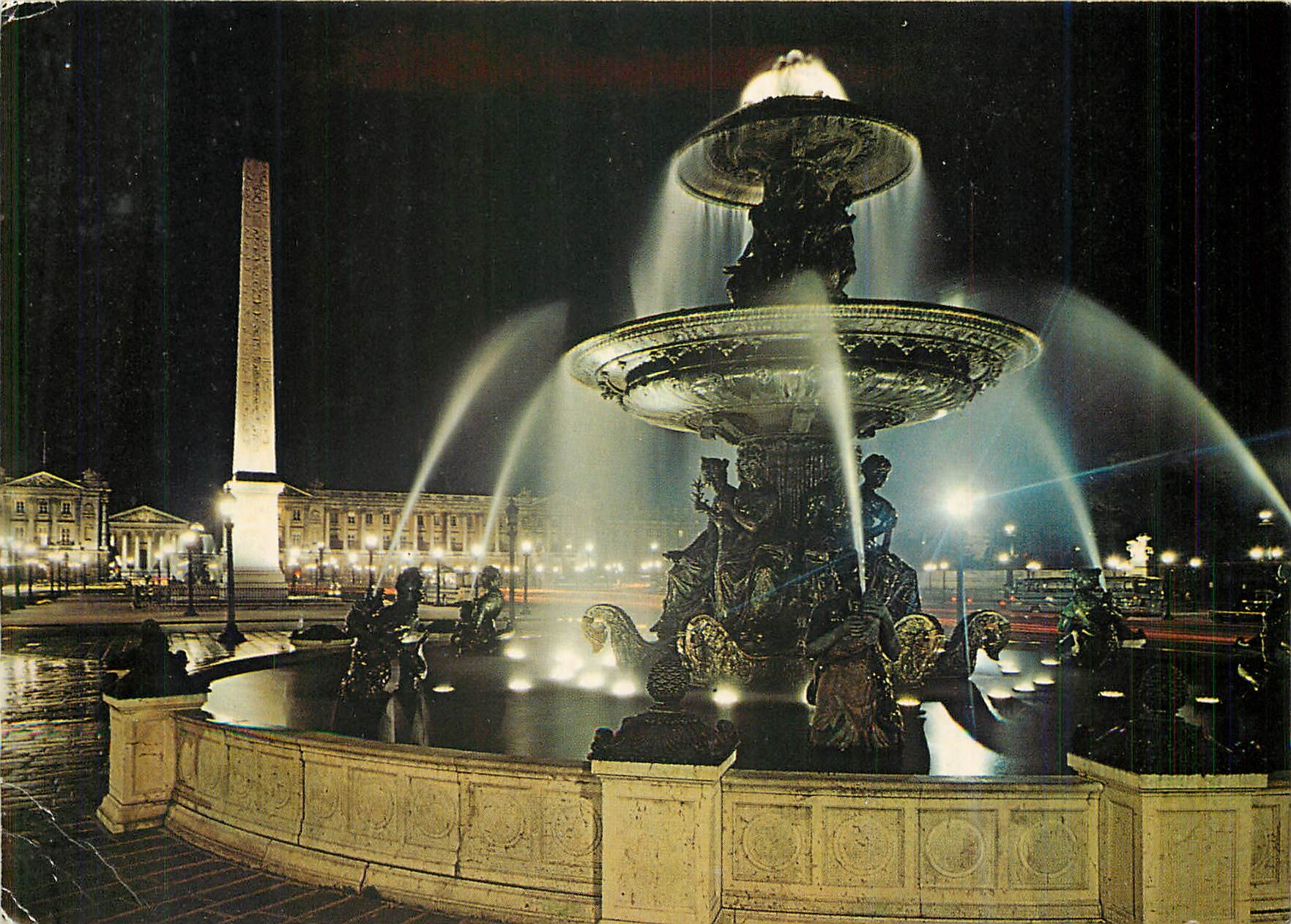 Place de la Concorde — Fontaine et Obélisque — Ovet
