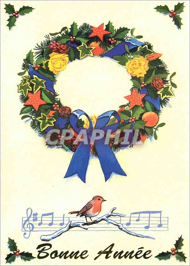 CPM Bonne Annee