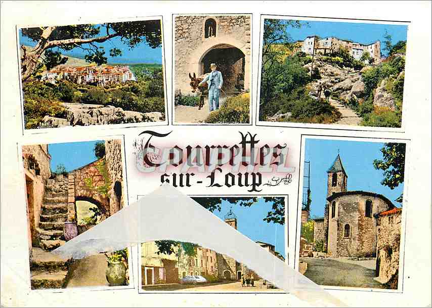 CPM Tourrettes sur Loup (A M) Alt 400 m