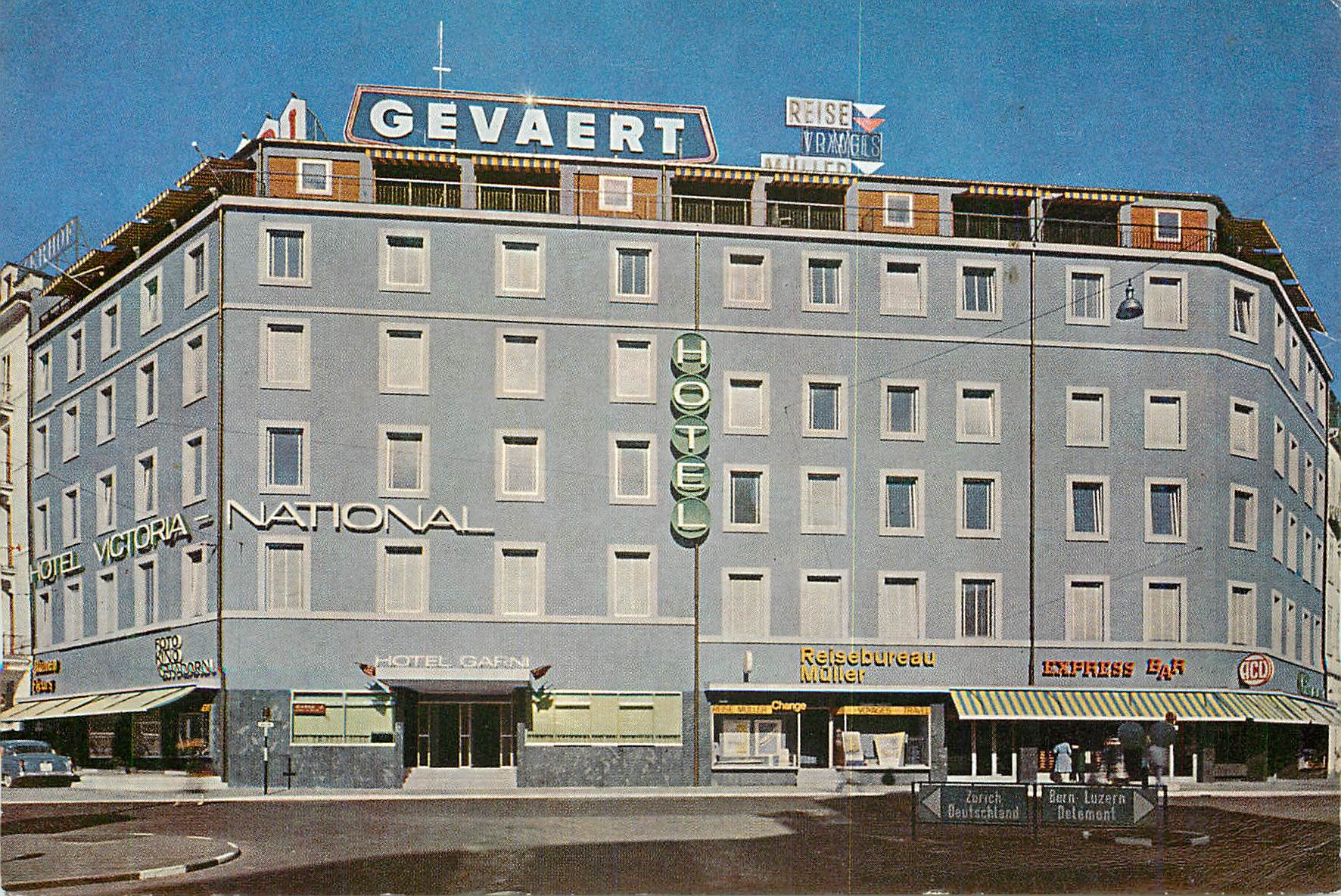 CPM Hotel Garni Victoria National Bale (Suisse) centralbahnplatz