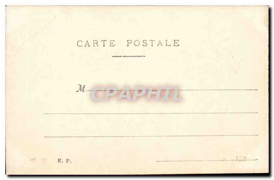 Jolie Femme-Margill-CPA — Verso