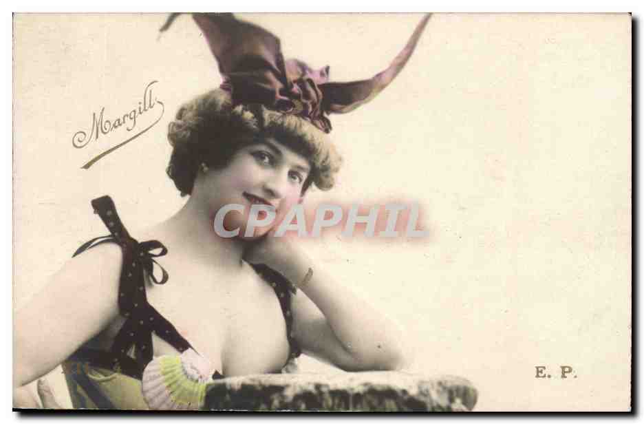Margill — Ritratto di donna in costume da scena — E.P.