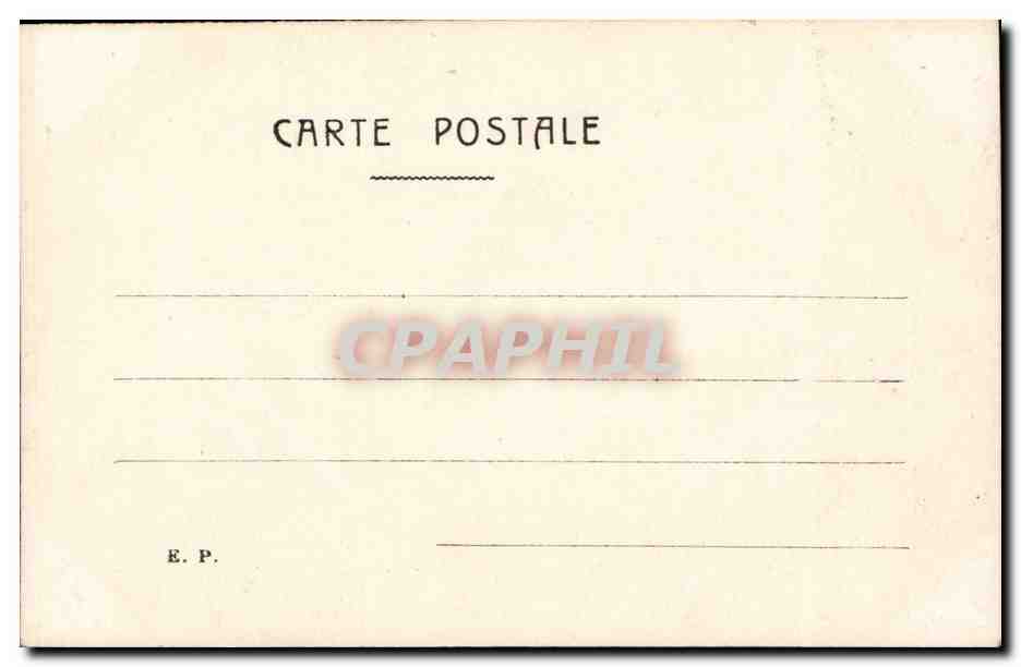 Jolie Femme-CPA — Verso