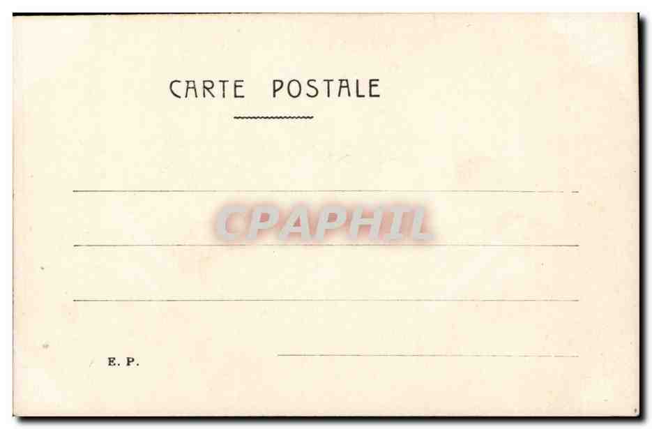 Jolie Femme-CPA — Rückseite
