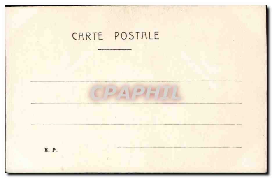 Jolie Femme-CPA — Rückseite