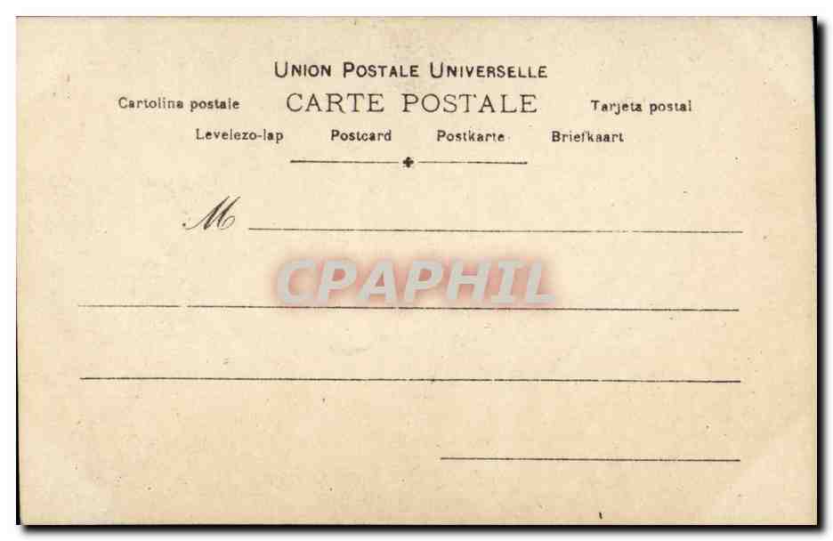 Femme et lapin sortant d'un œuf — Joyeuses Pâques — De Poray, éditée par Rewlinger, Paris, n° 11954 — Reverso