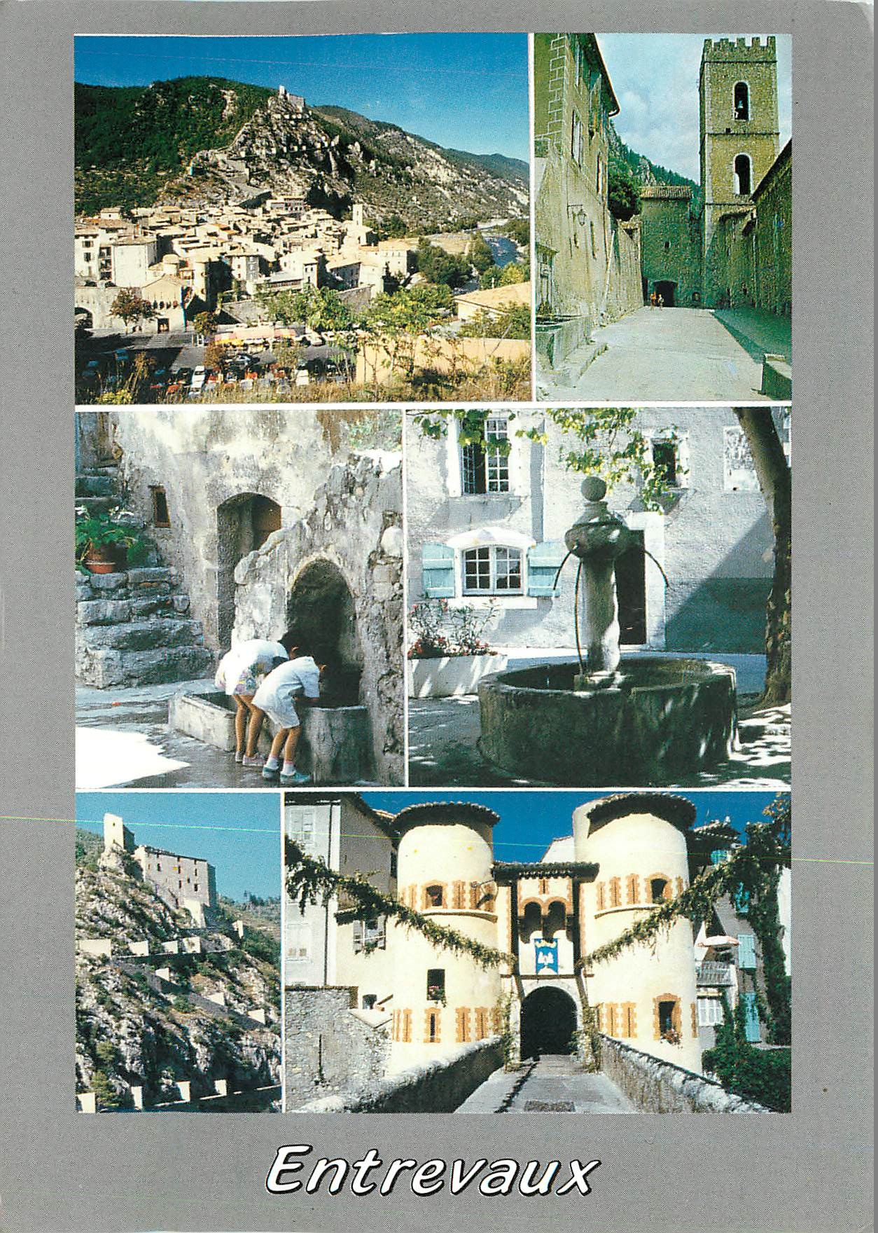 CPM Entrevaux Alpes de Haute Provence Cite fortifiee par Vauban en 1695