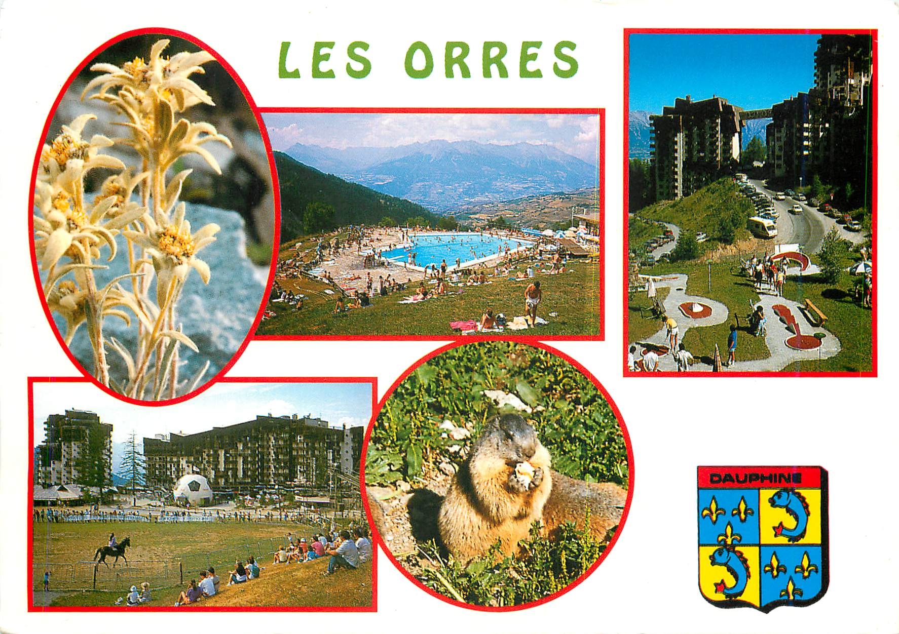 Les Orres — Dauphiné — Éditeur Cellaard, n° 120