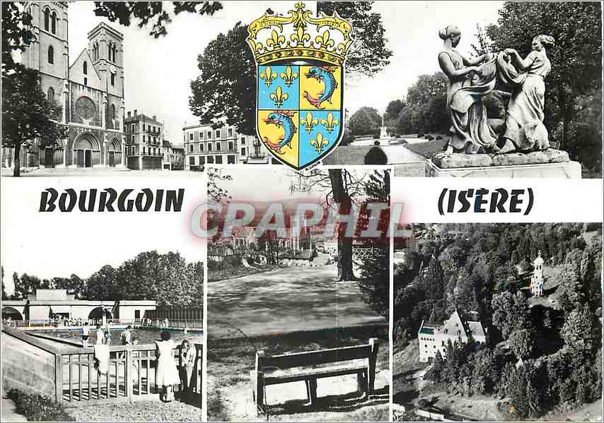 Bourgoin — Isère — éditeur Combiér