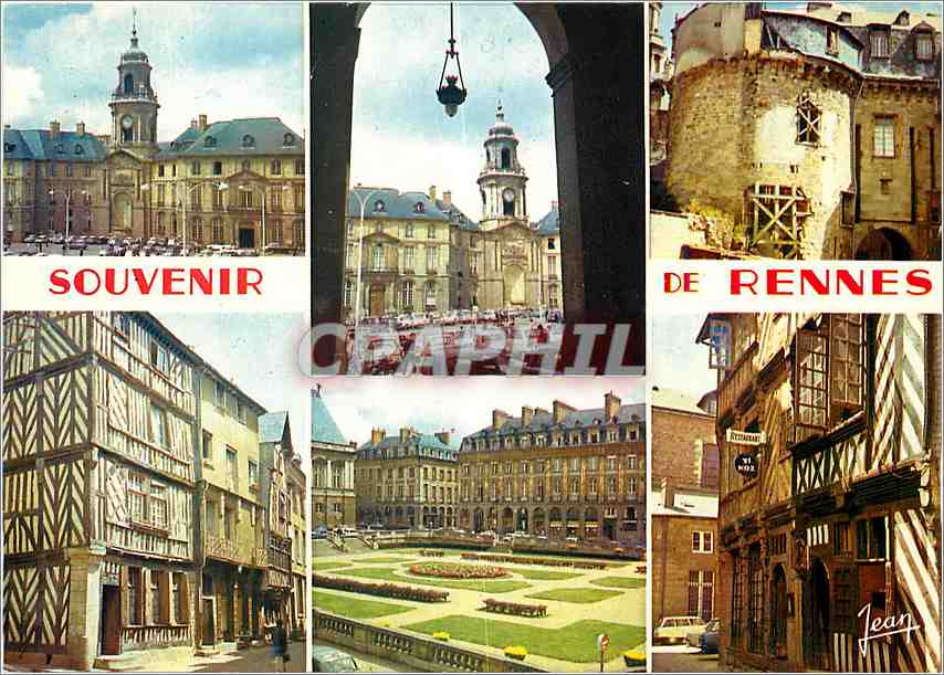 Rennes — Souvenir — CPAPHIL