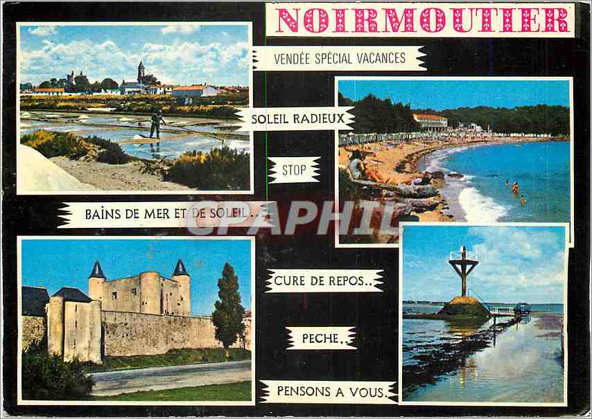 CPM La Vendee Touristique l'Ile de Noirmoutier
