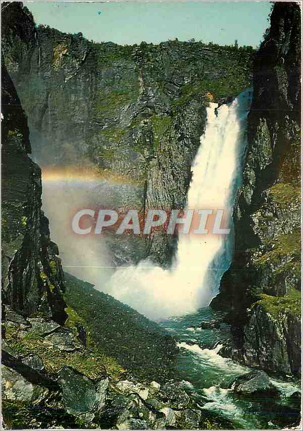 CPM Norway Varingfoos waterfall 597 feet high