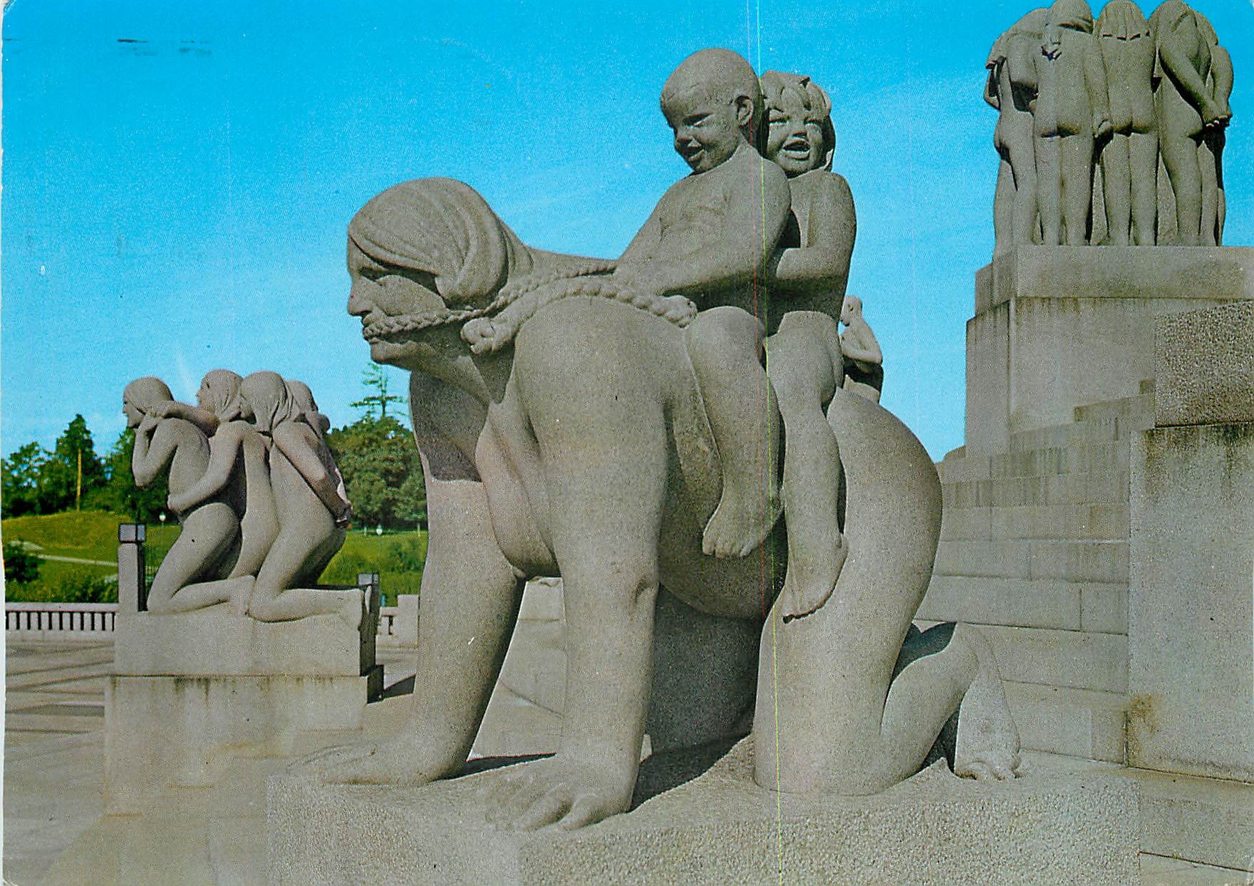 CPM Norway Oslo the Vigeland Sculpture