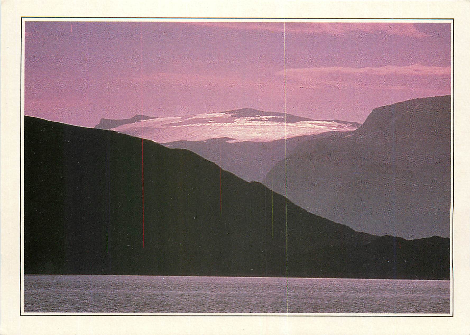 CPM Kvaenangen  au dela du cercle artique les glaciers scintillants de la region de Bodo secretent u