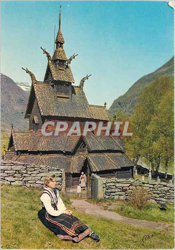CPM Norway Borgund stave church sogn