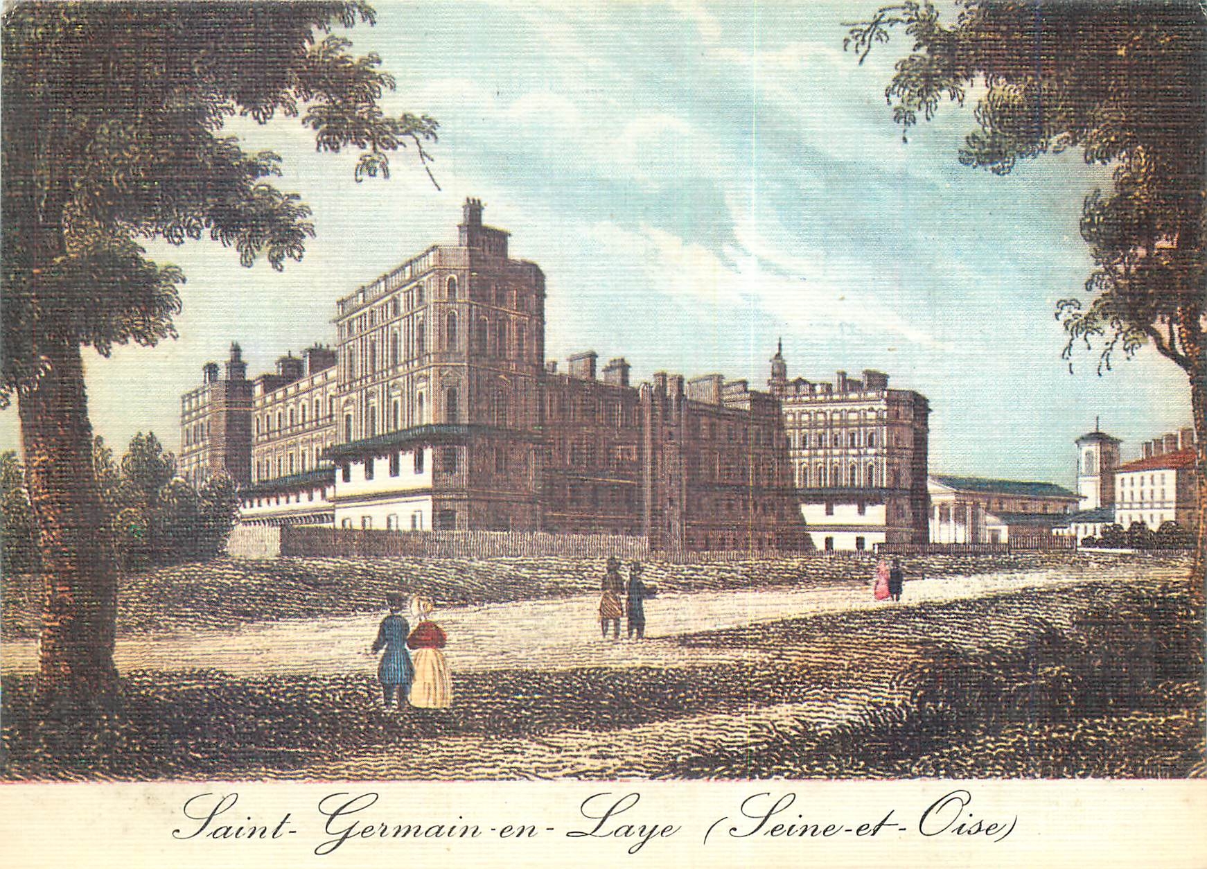 Saint-Germain-en-Laye (Seine-et-Oise) — Schloss — Éditions Jean-Jacques Arcueil