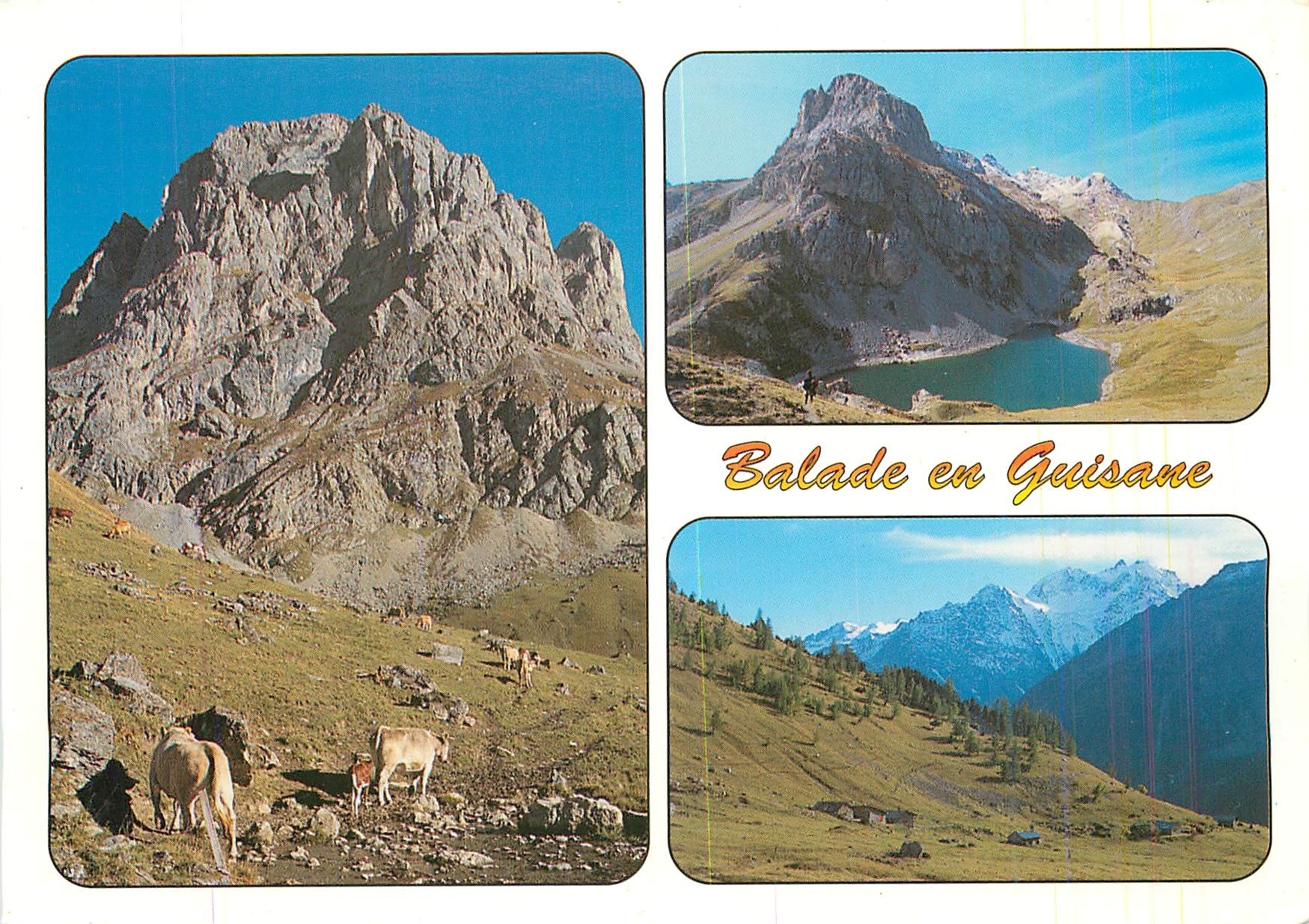 CPM Vallee de la Guisane Grand Brianconnais (Hautes Alpes France) le grand Lac
