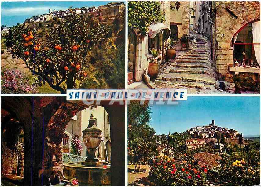 CPM Reflets de la Cote d'Azur Saint Paul de Vence (A Mmes)