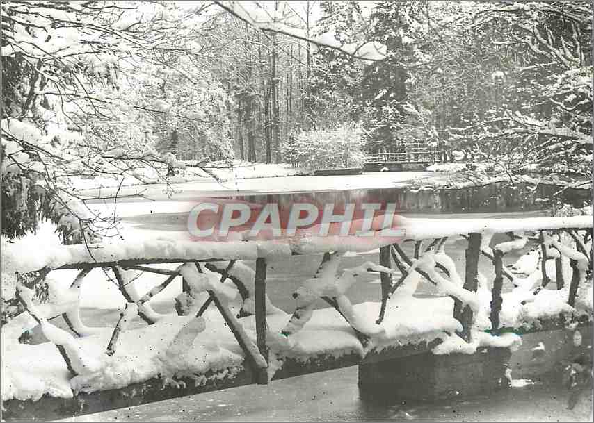 CPM Franciscaines Missionnaires de Marie Les Chatelets sous Bois Ploufragan Sous la neige
