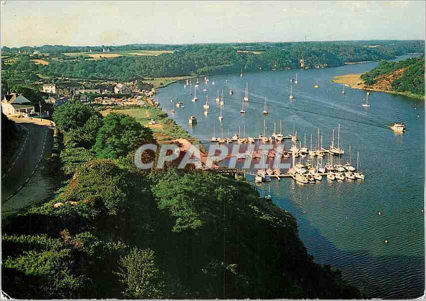 CPM La Roche Brenard (Morbihan) La Vilaine et le Port de Plaisance