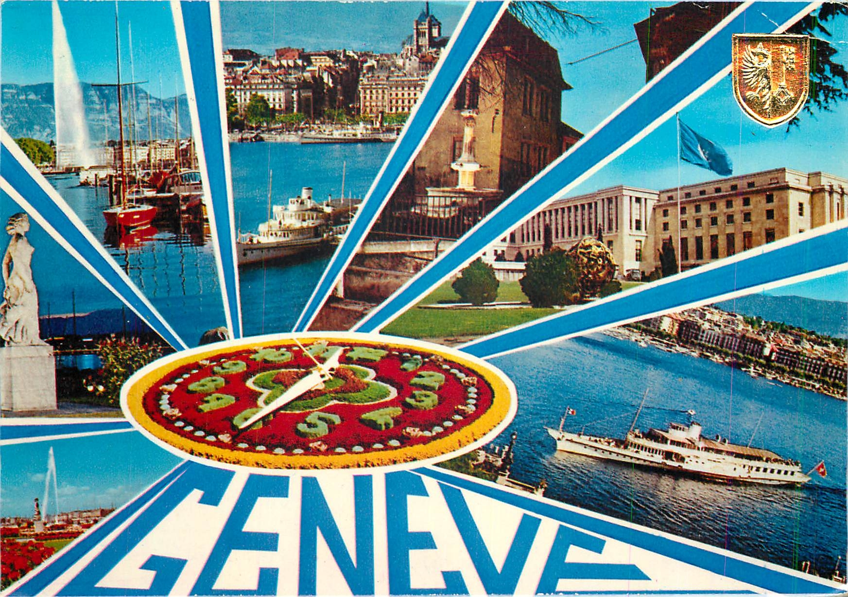 CPM Souvenir de Geneve