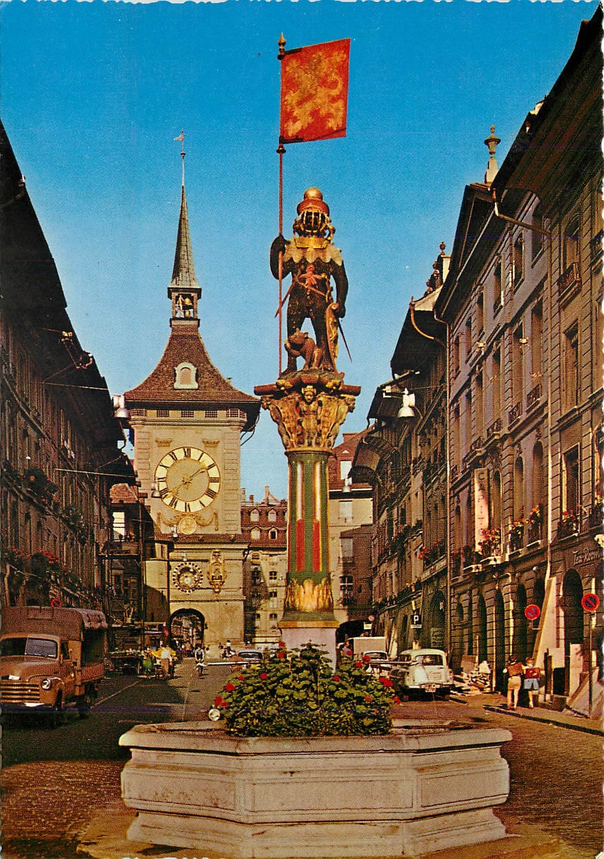 CPM Bern Zahringerbrunnen und Zeitglockenturn