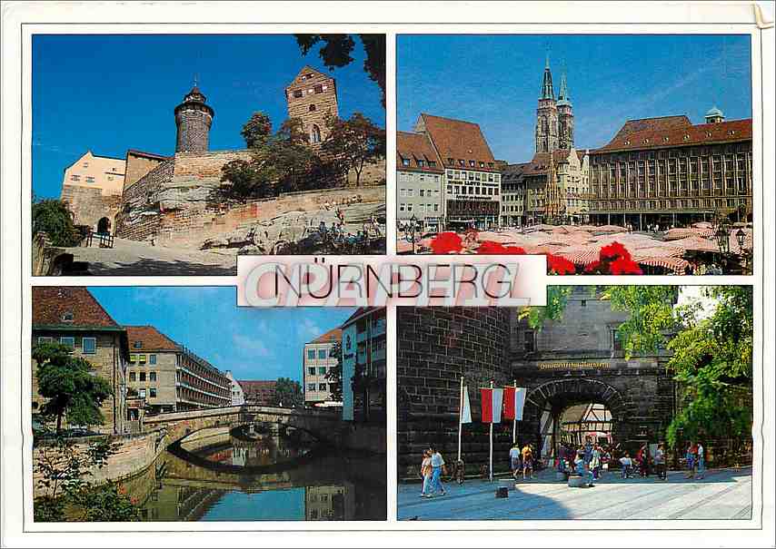 CPM Nurnberg Olberg unterhalb der Kaiserburg