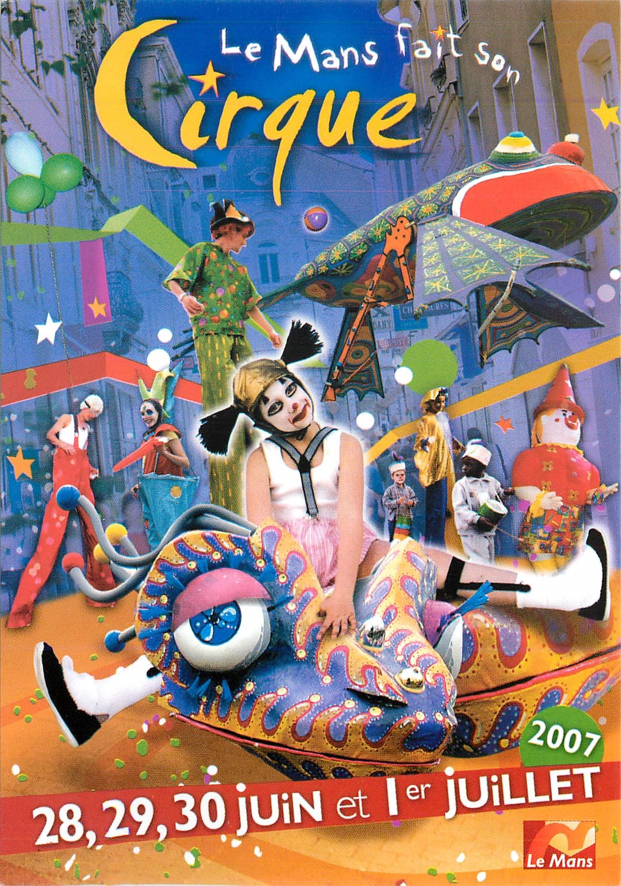 CPM Le Mans Faint son cirque Juillet 2007