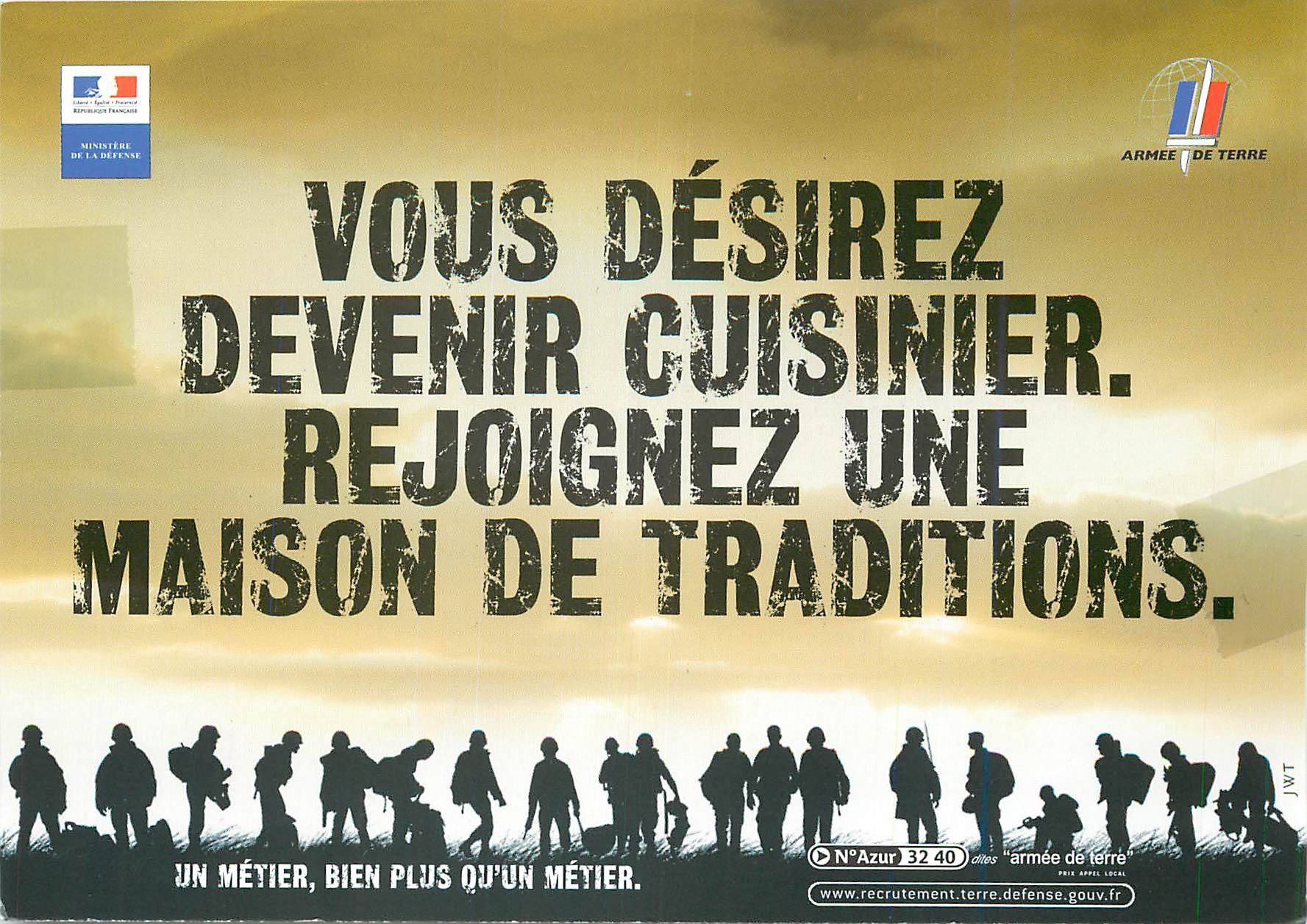 CPM Un Metier Bien plus qu'un Metier Armee de Terre Militaria