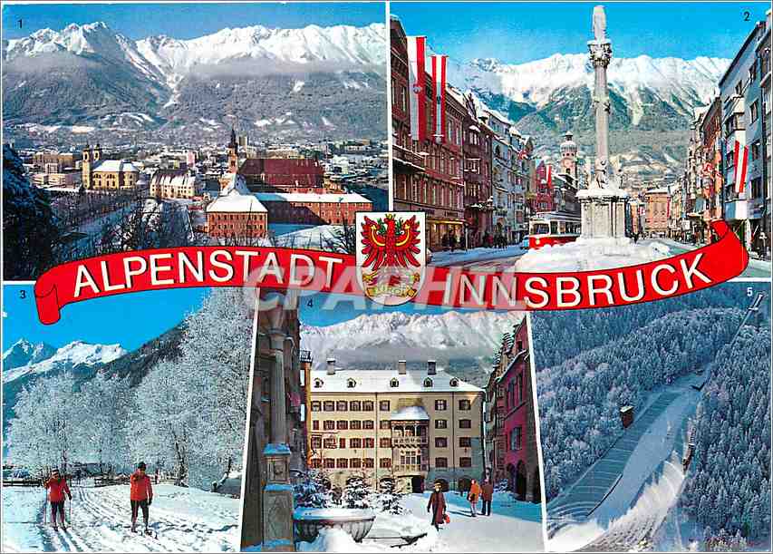 CPM Tirol Olympiastadt Innsbruck Bllick gegen Nordkette