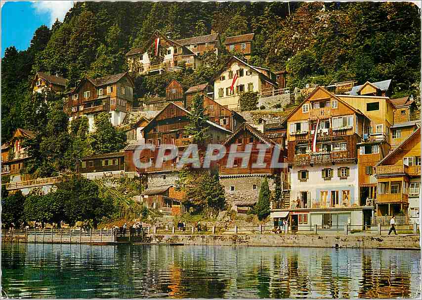 CPM Malerisches Salzkammergut Hallstatt die uralte Salzsiedlung