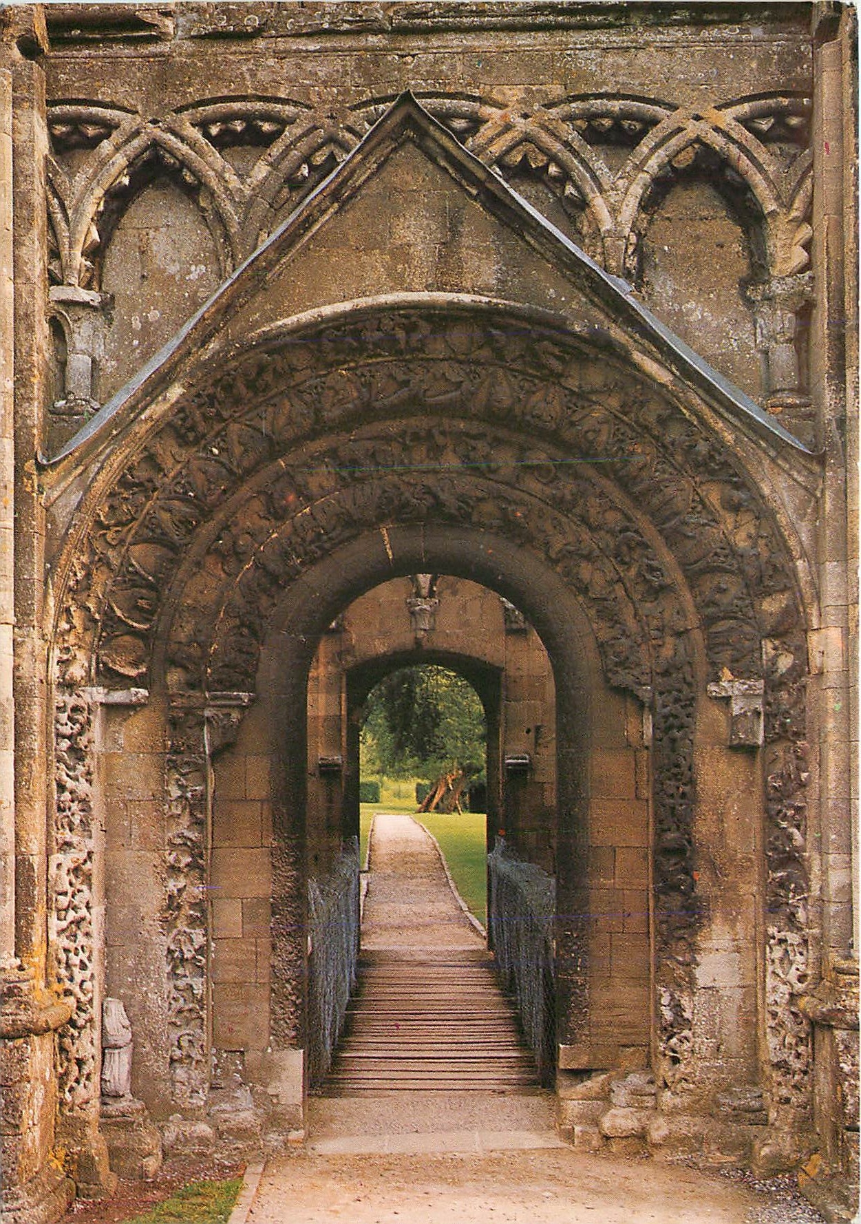 CPM Glastonbury Abbey The Norman Boorway