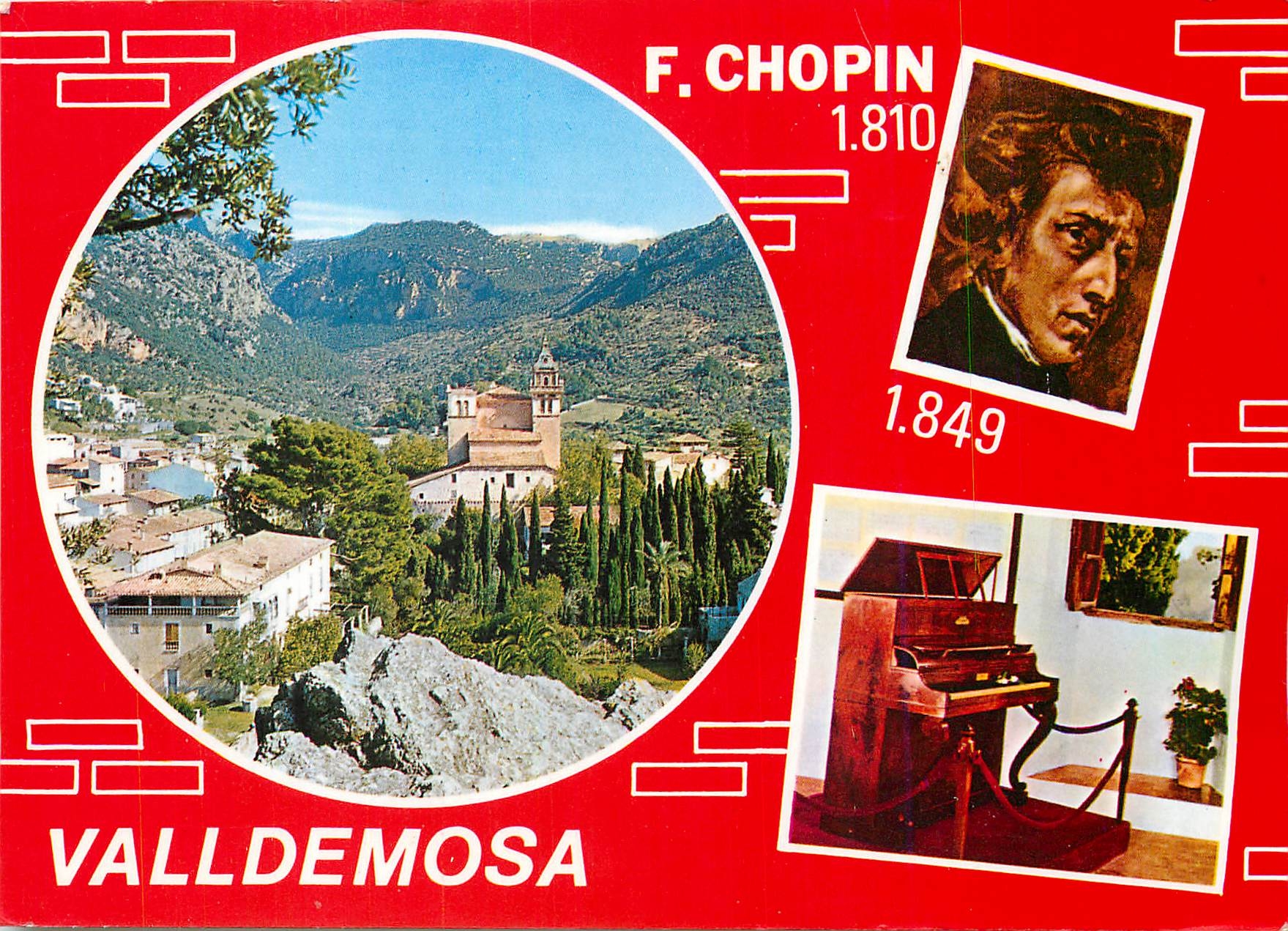 CPM Mallorca Valldemosa detalle Chopin 
