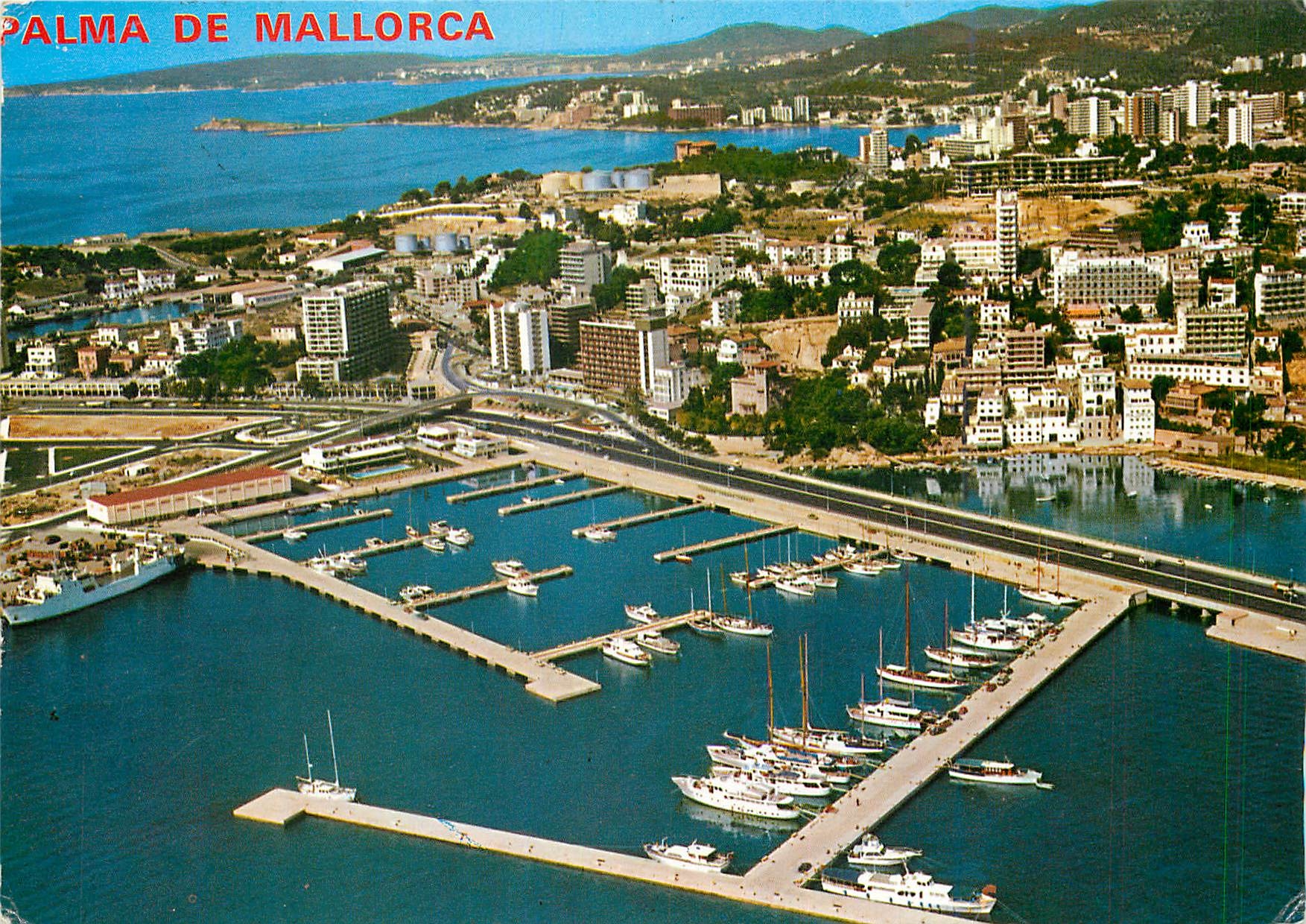 CPM Palma de Mallorca Vue partielle aerienne