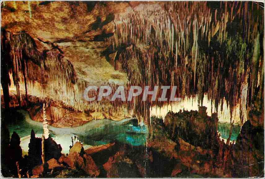 CPM Cuevas del Drach Porto Cristol Mallorca Chateau en ruines