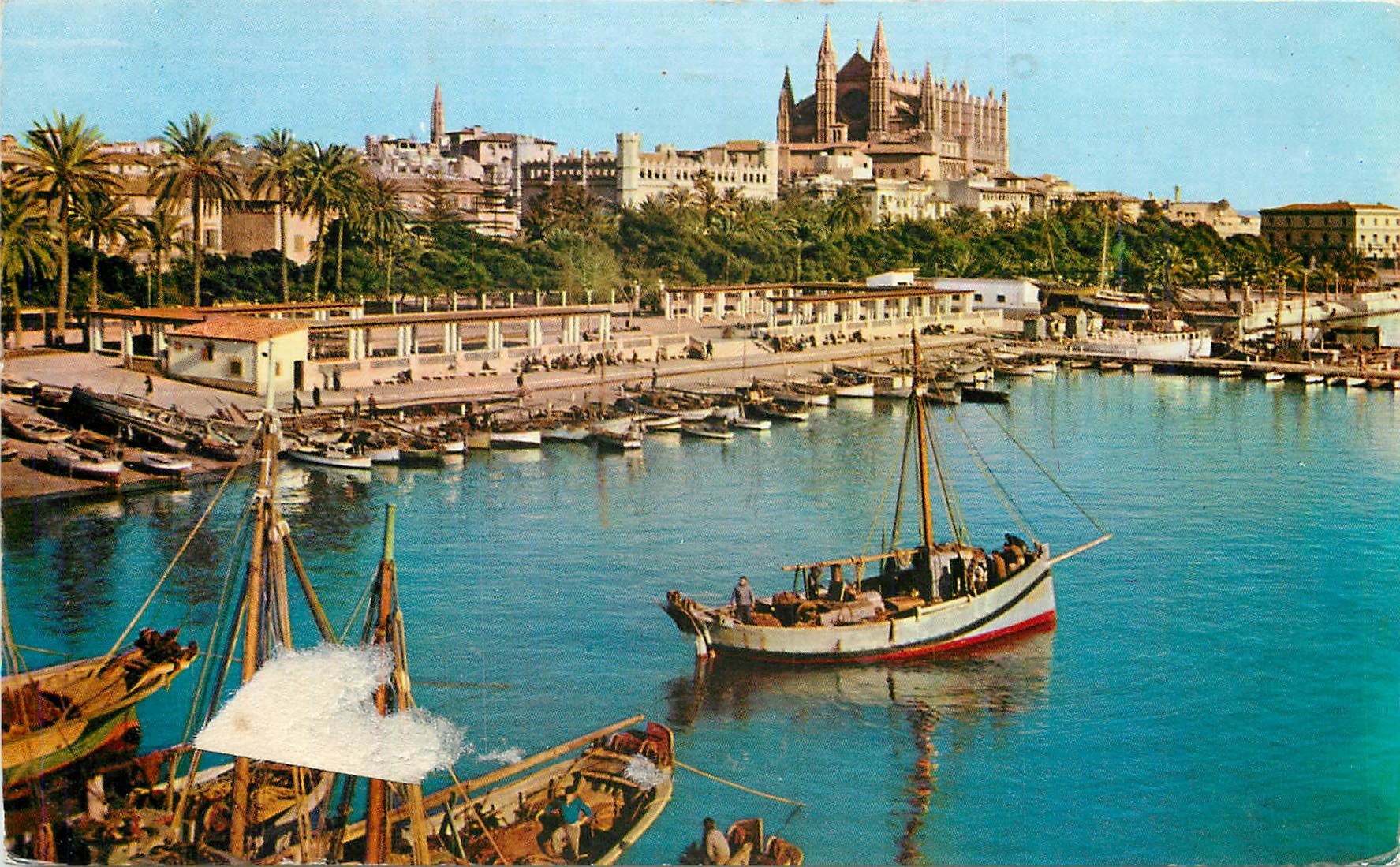 CPM Palma de Mallorca Detail de Port