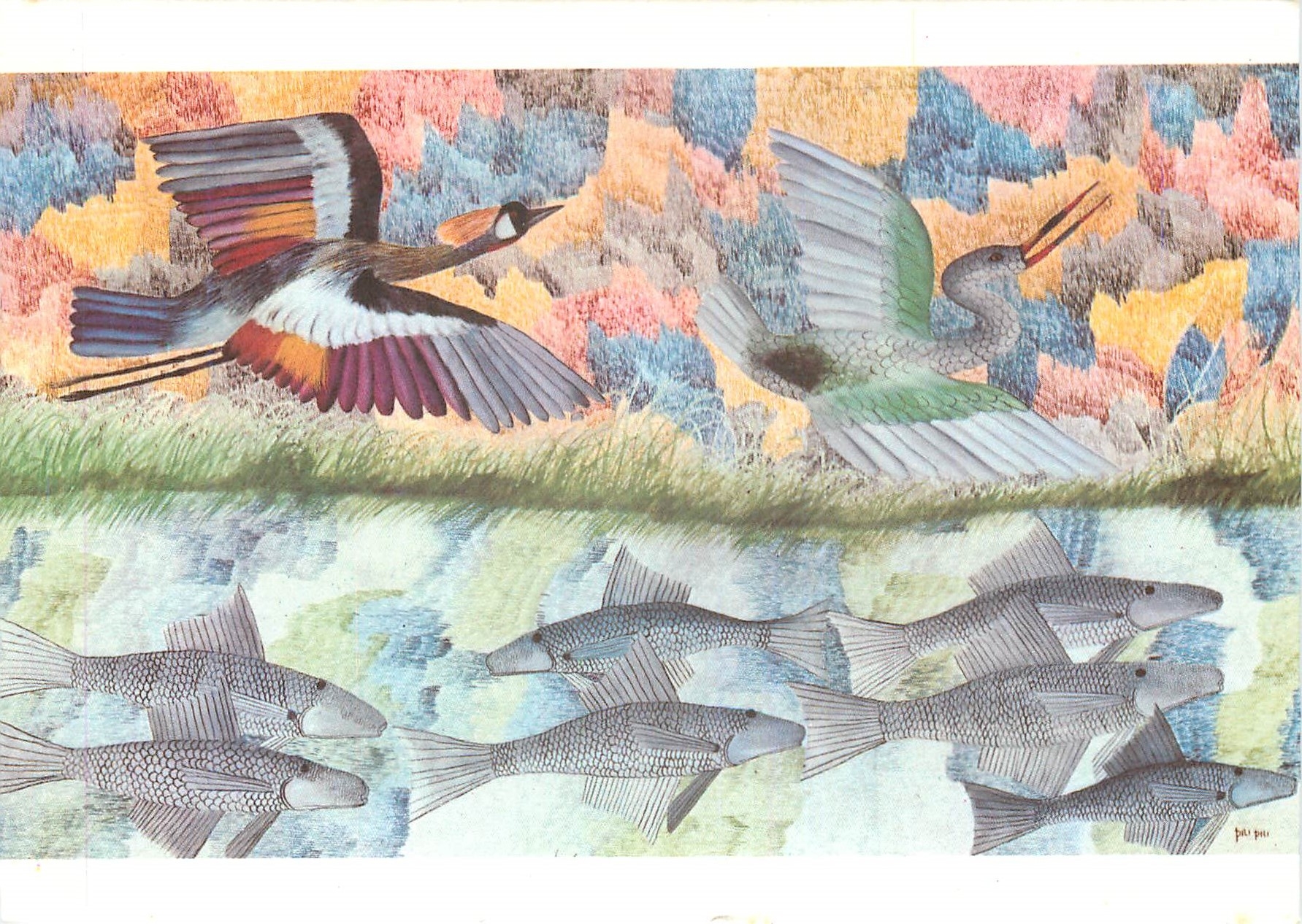 CPM Pili Pili Zaire Zaire Birds and Fish
