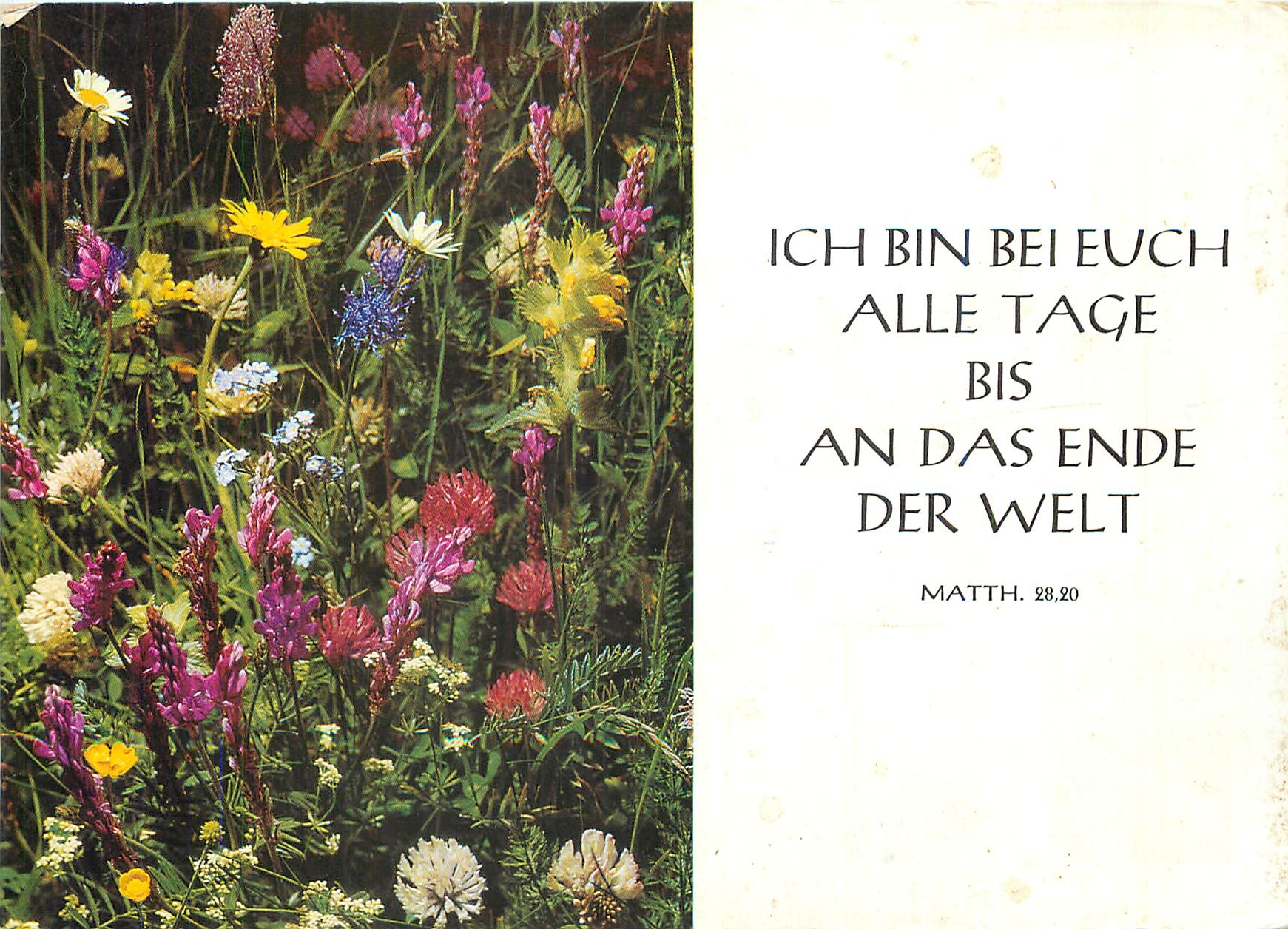 CPM Ich Bei Euch Alle Tage bis an das ende der Welt