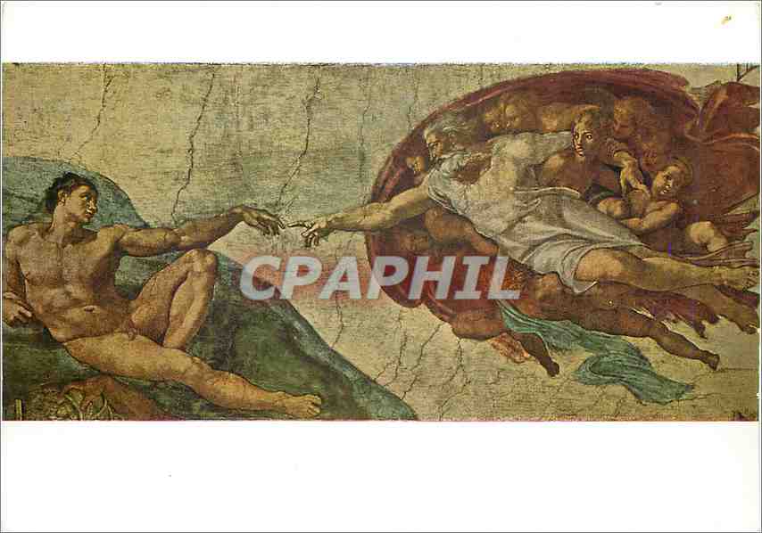 CPM Michelangelo dit Buonabroti (1475 1564) la Creation de l'Homme
