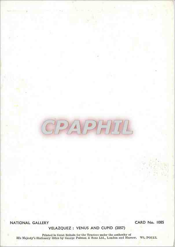 CPM National Gallery — Rückseite