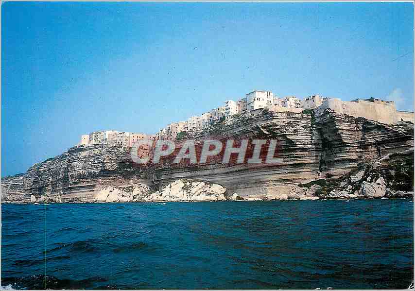CPM Corse Ile d'Amour Bonifacio Les falaises