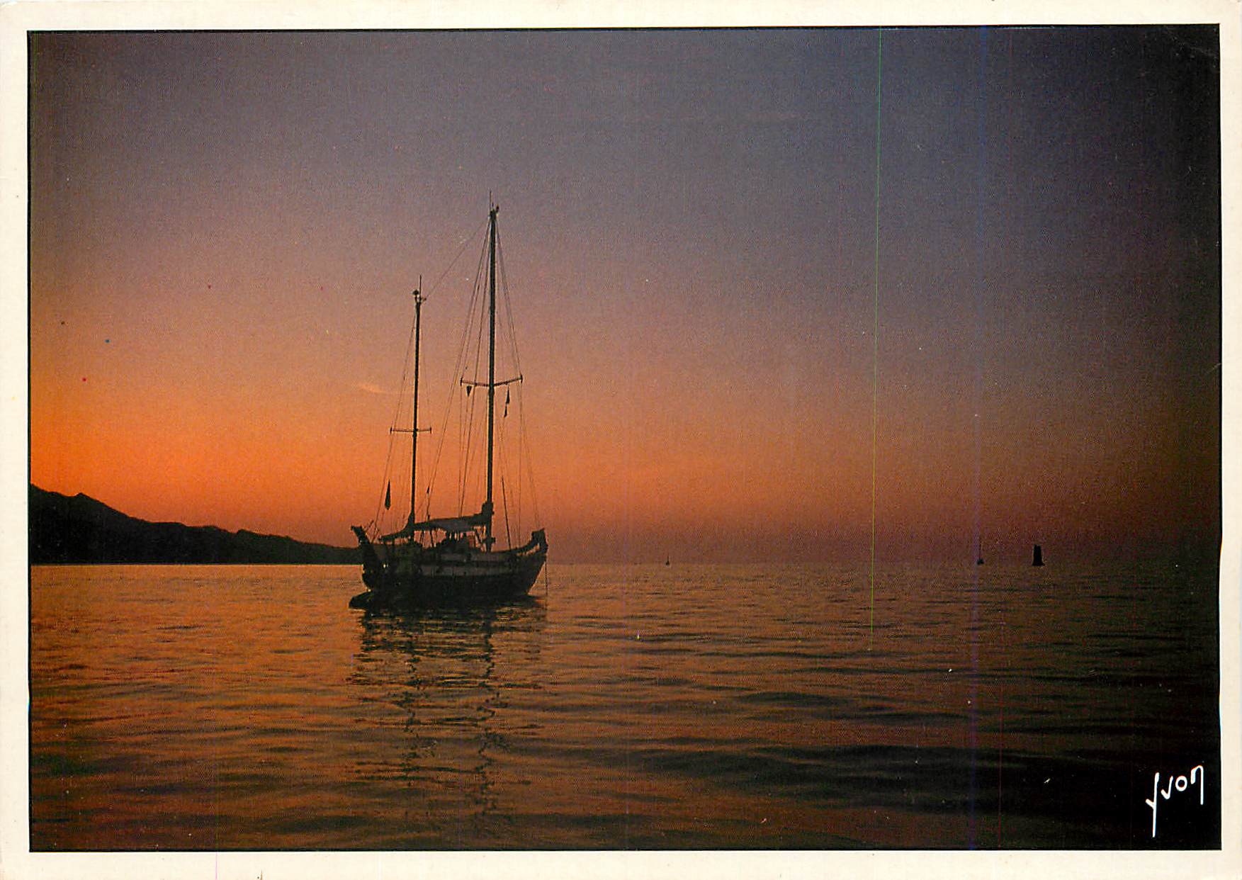 Crépuscule sur la Mer — Royan — Éditions d'art Lyon
