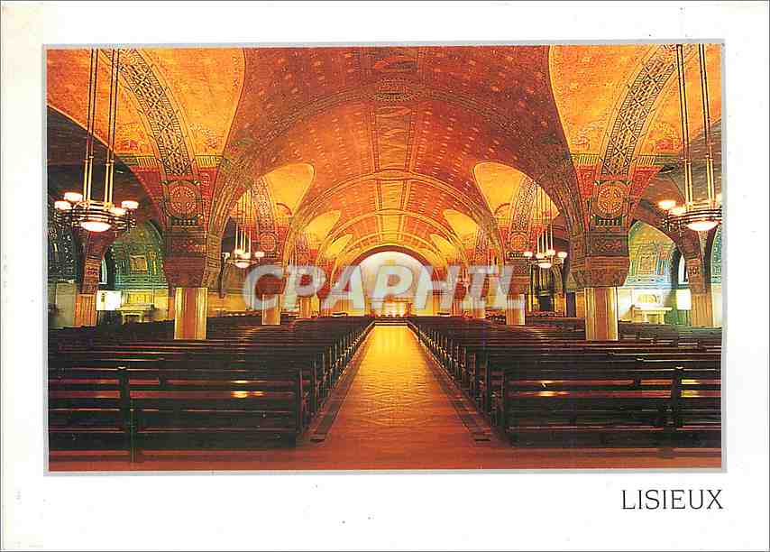 Basilique de LISIEUX — La crypte — Vue générale — Photo Olivier Anger