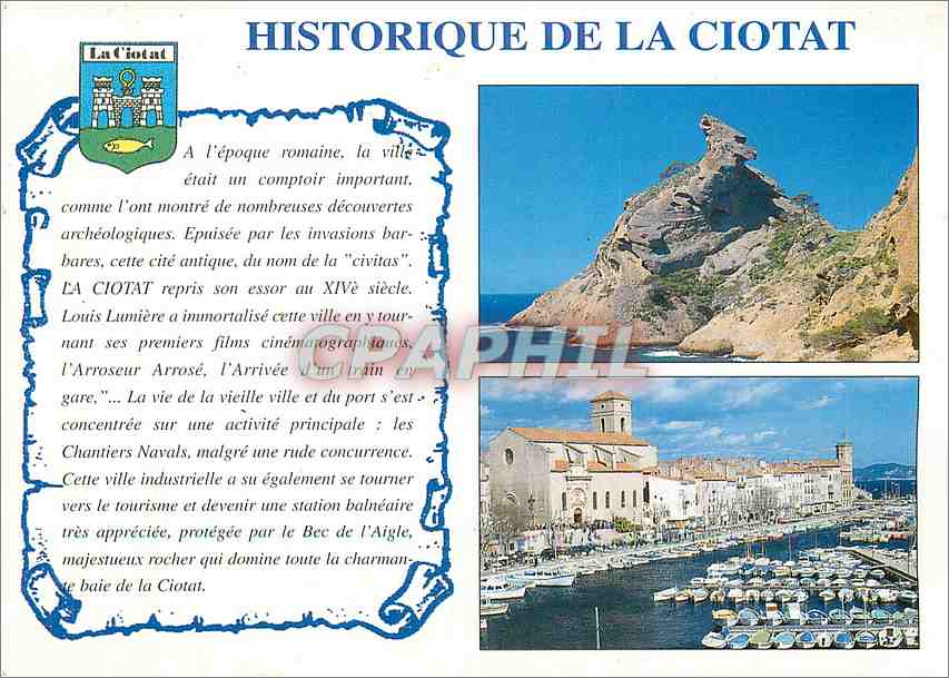 CPM Historique de la Ciotat