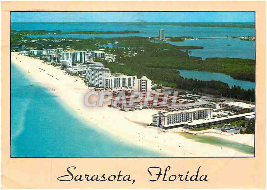 CPM Sarasota Florida aerial view of Fabulous key