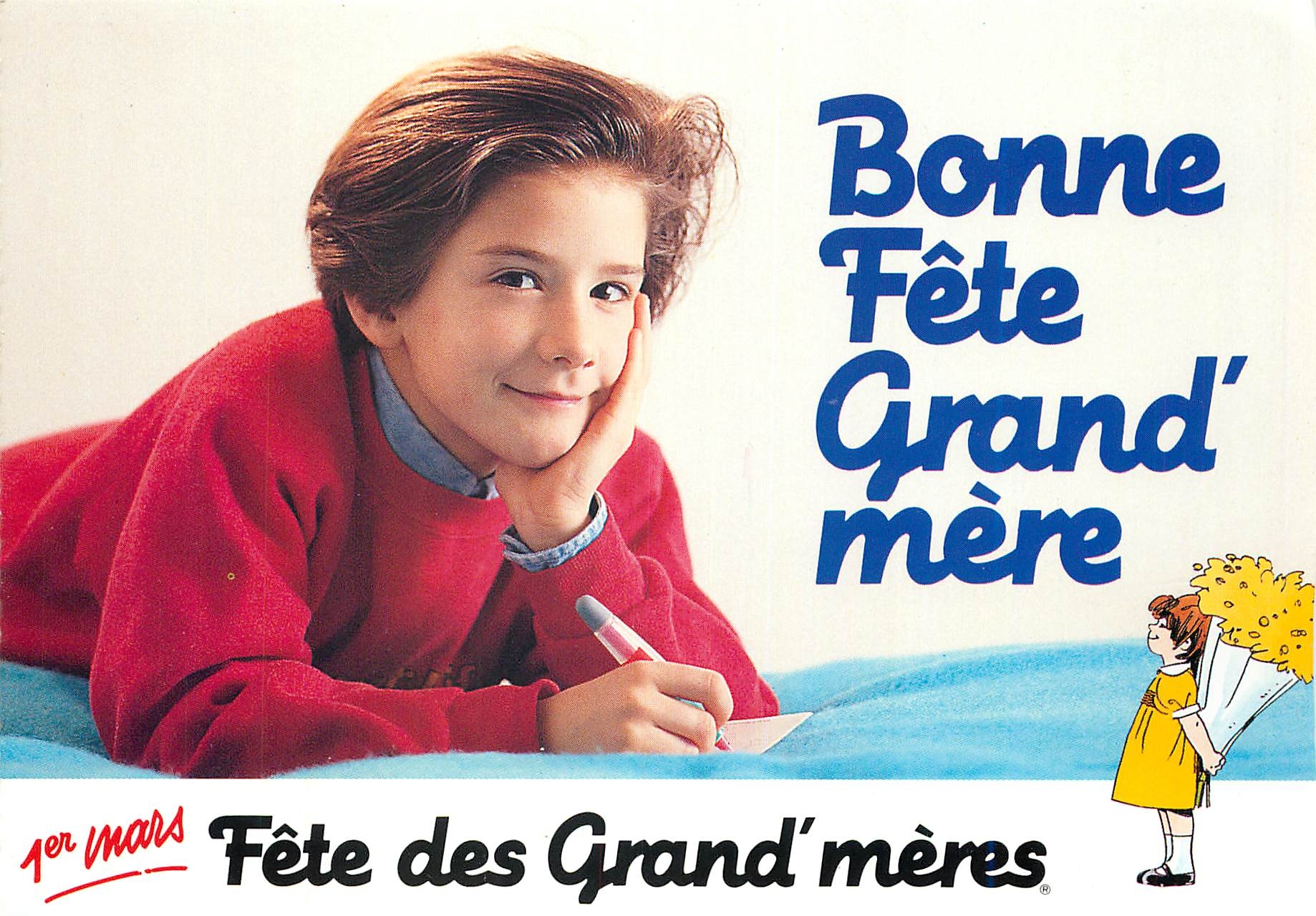 CPM Bonnes fete grand mere