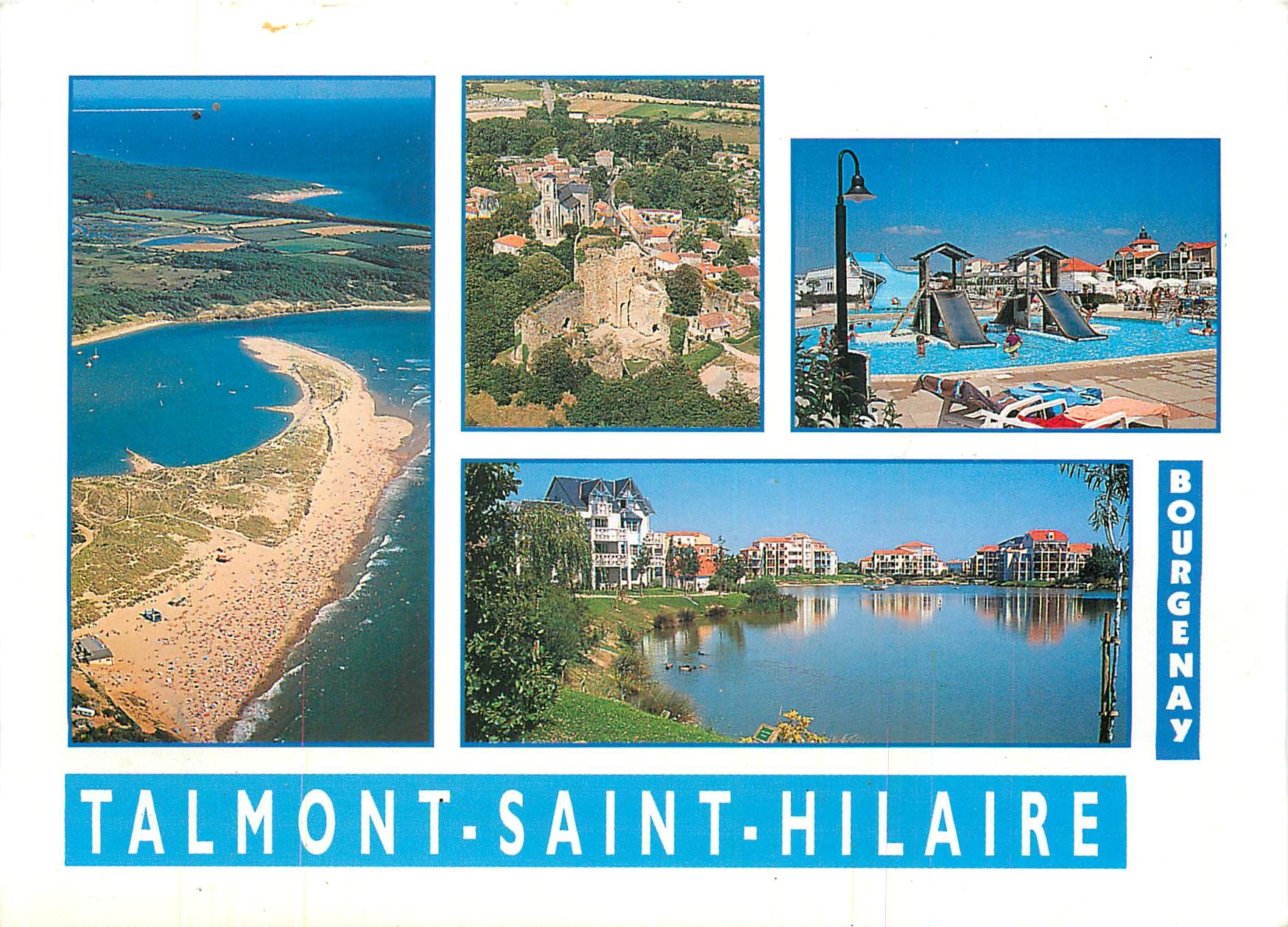 CPM La Cote de Lumiere Talmont Saint Hilaire Bourgenay (Vendee)
