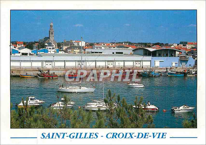 CPM Saint Gilles Croix de Vie (Vendee) France Station balneaire de la cote de Lumiere reputee pour s