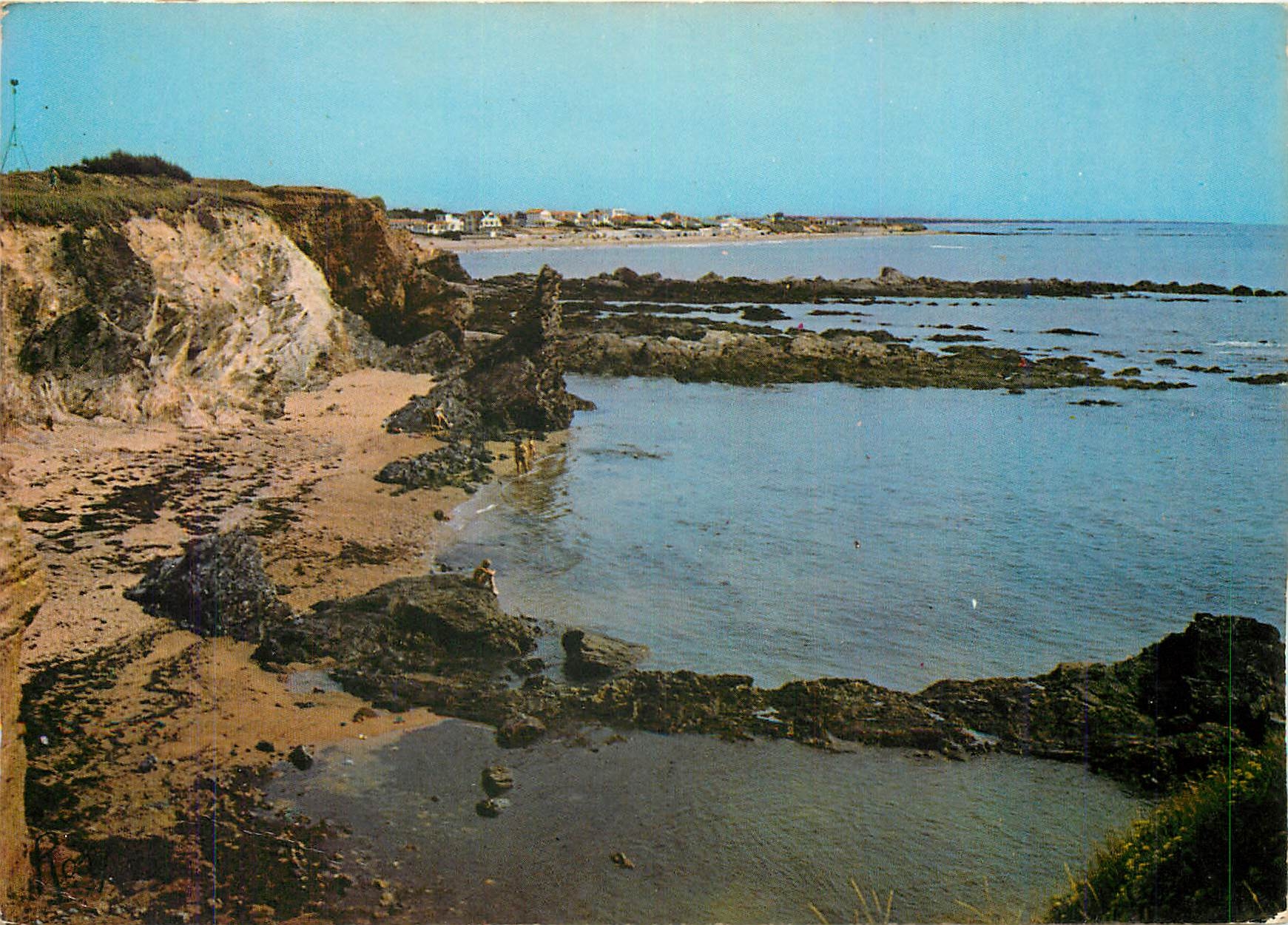 Bretignolles-sur-Mer — La Côte vers le Rocher de Ste-Véronique — Éditions S.P.A.D.E. n°4738