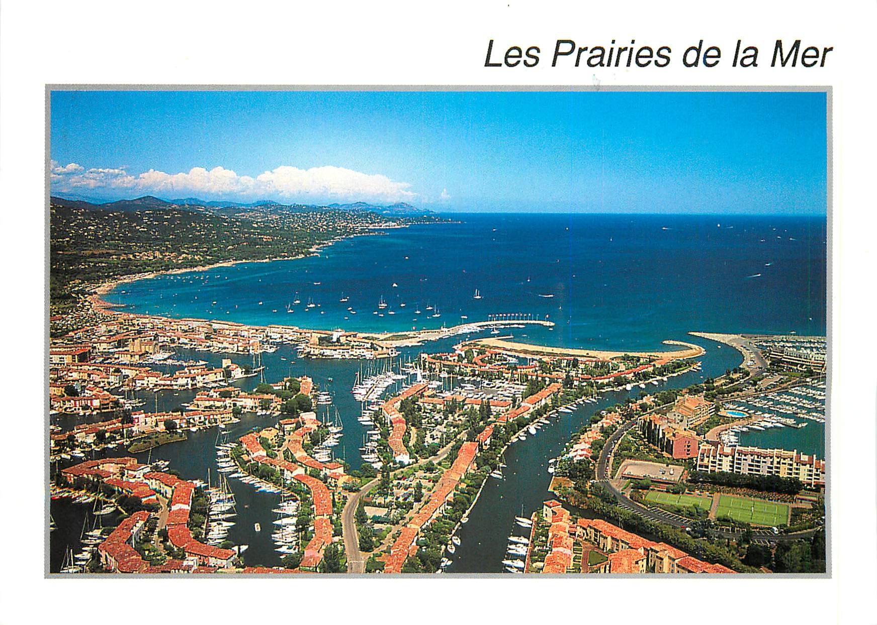 CPM Port Grimaud (Var) Camping Caravaning les prairies de la mer